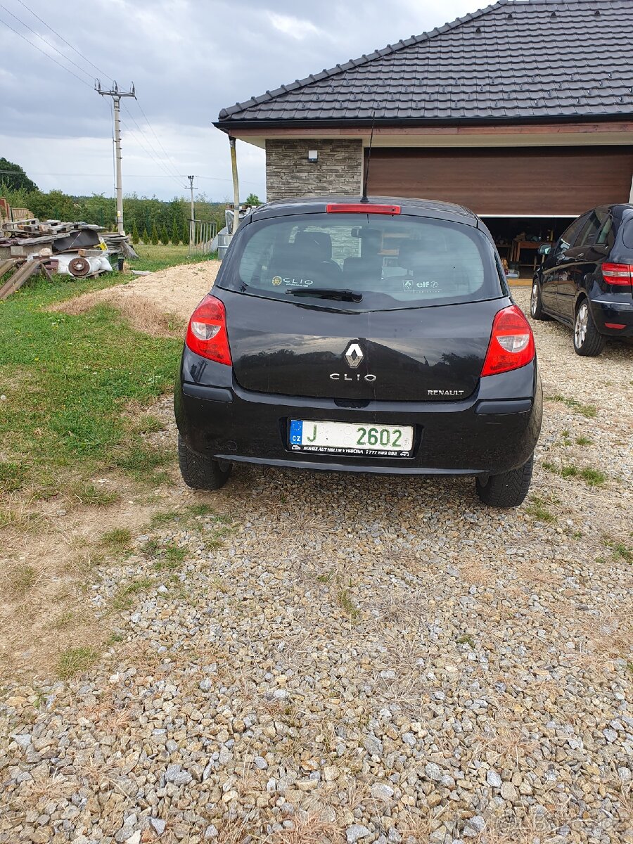 Renault clio 3, 1.4 16V, 72kw - 2