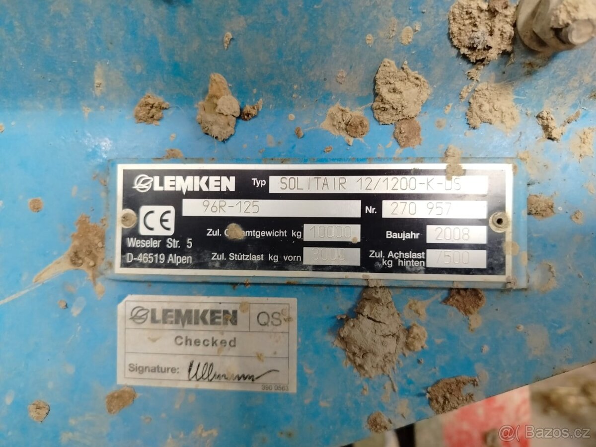 Lemken Solitair 12 - 2