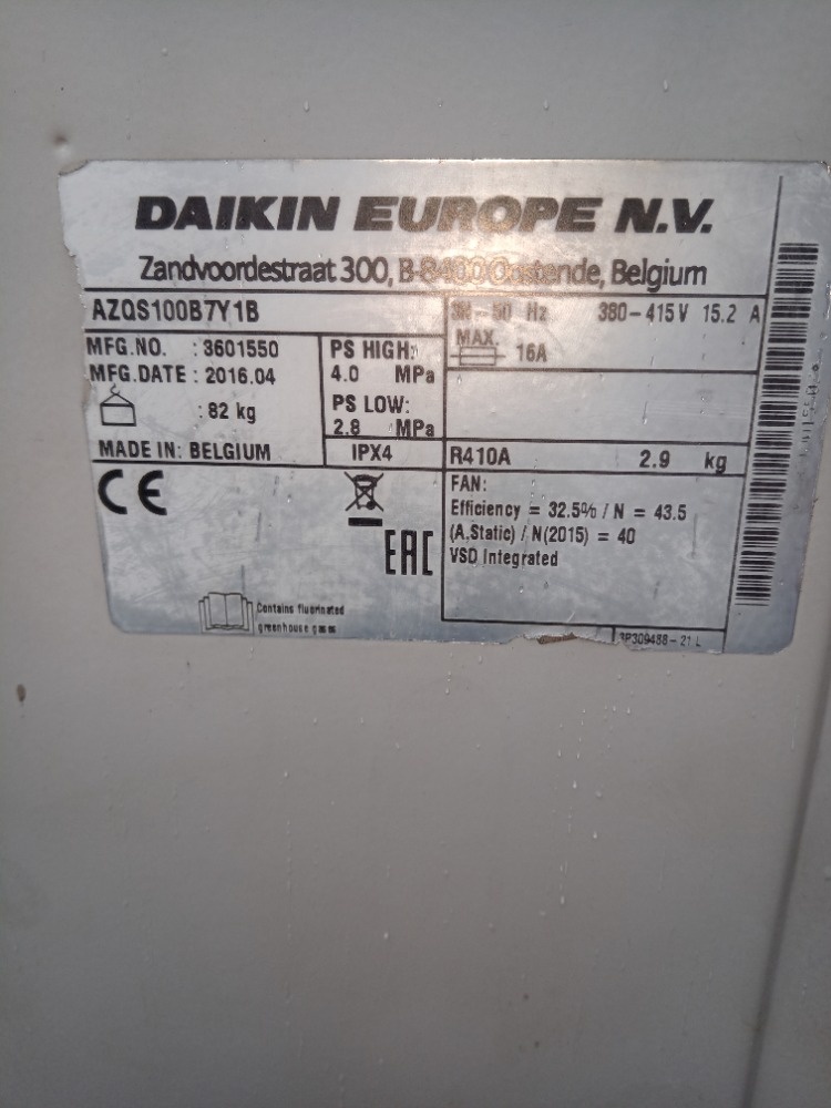 Klimatizace DAIKIN AZQS100B7Y1B - 2
