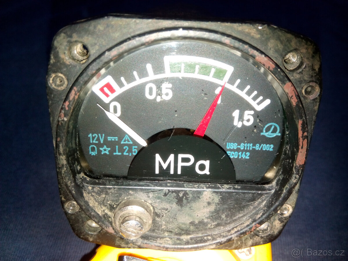 Měřící přístroj - tlakoměr - PLATÍ do SMAZÁNÍ - 2