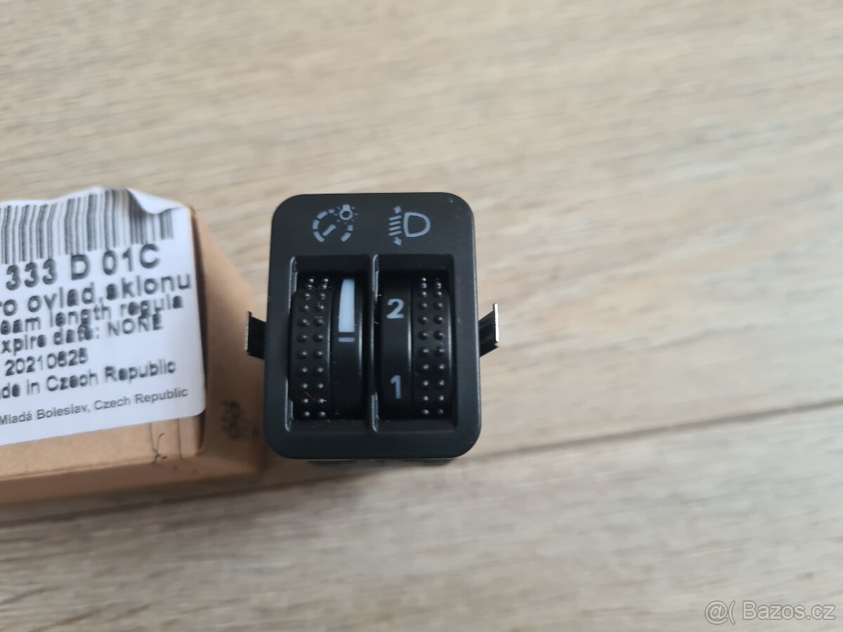 NOVÉ Ovládání sklonu světel a podsvícení Octavia 1 - 2