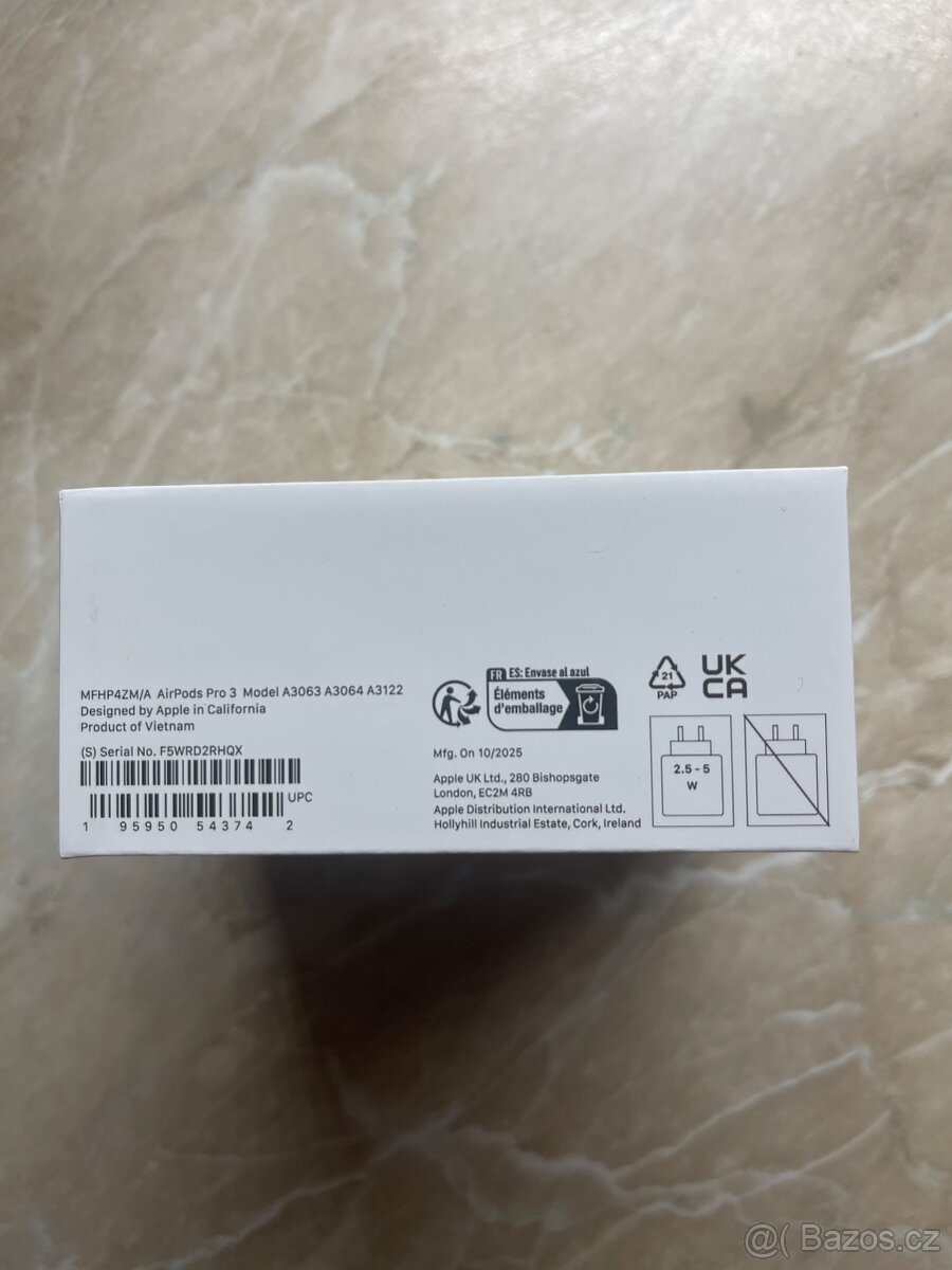 Apple AirPods Pro (3. generace) – nové, nerozbalené - 2
