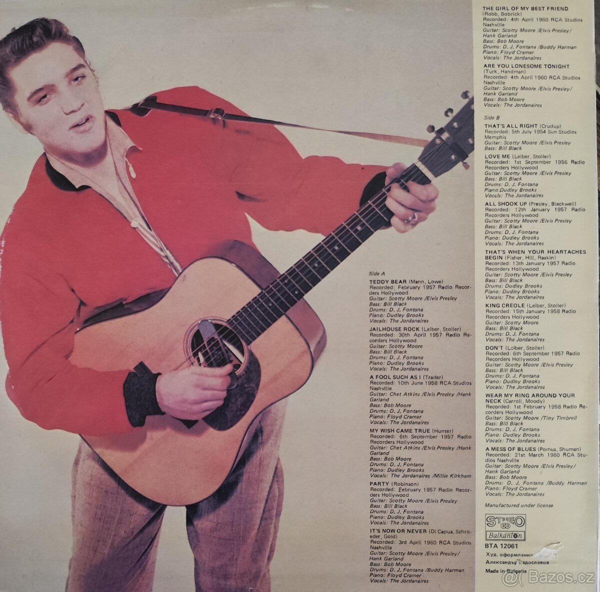 Prodám LP Elvis Presley - 2