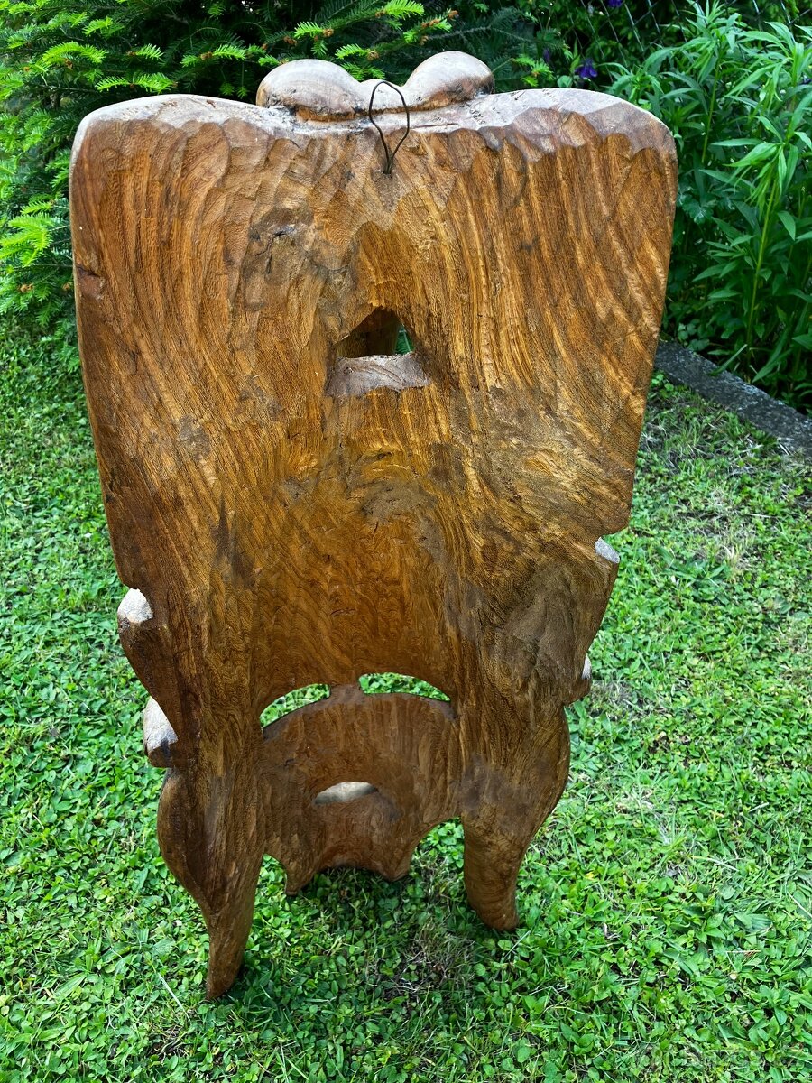 Afro egyptská dřevěná maska - 2