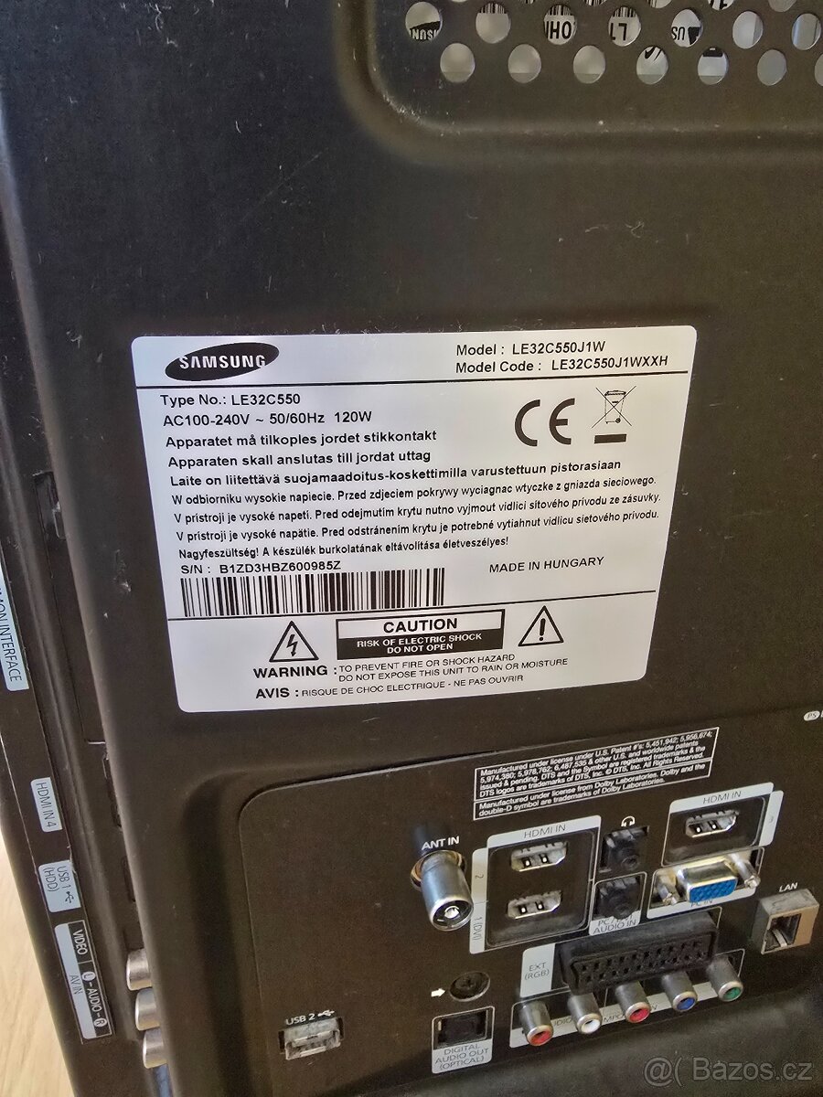 Samsung LE32C550 - 2