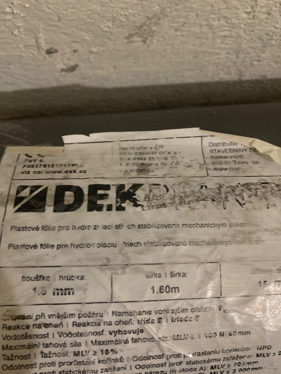 Pvc folie Dekplan76 - 2