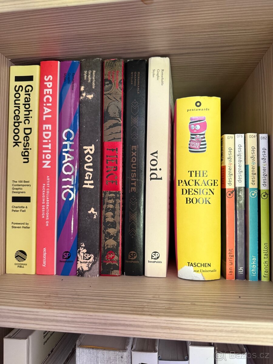 Prodám knihy designu - 2