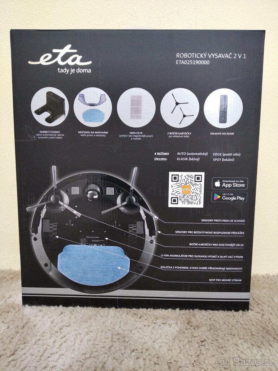 Robotický vysavač ETA - 2