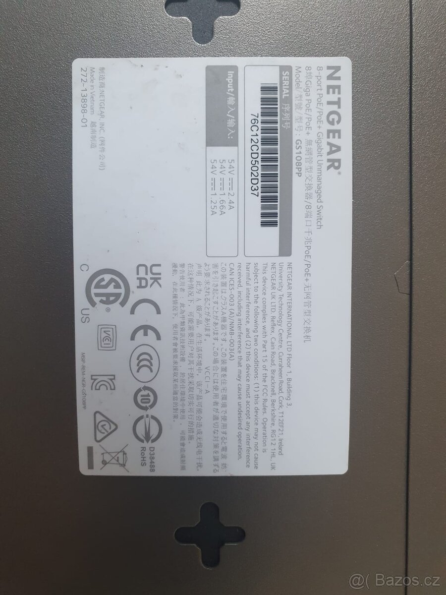 Netgear unmanaged switch gs108pp - 2
