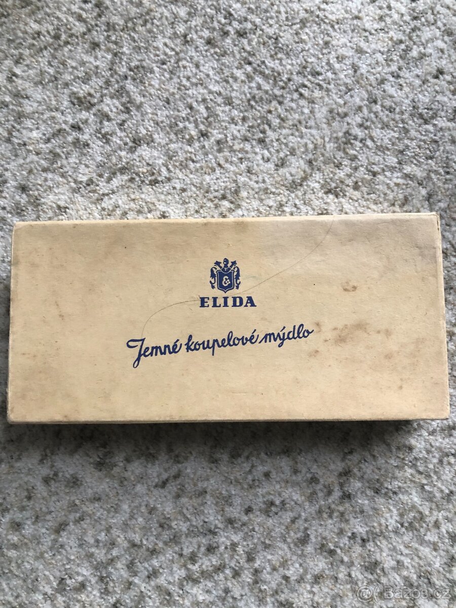 Stará krabička mýdlo Elida - 2
