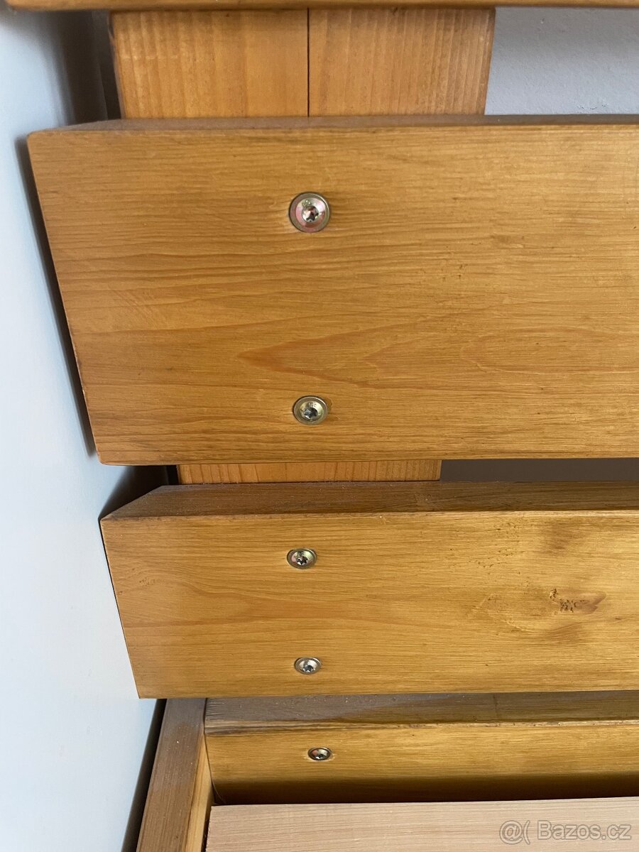 Manželská postel - rám a rošt - 2