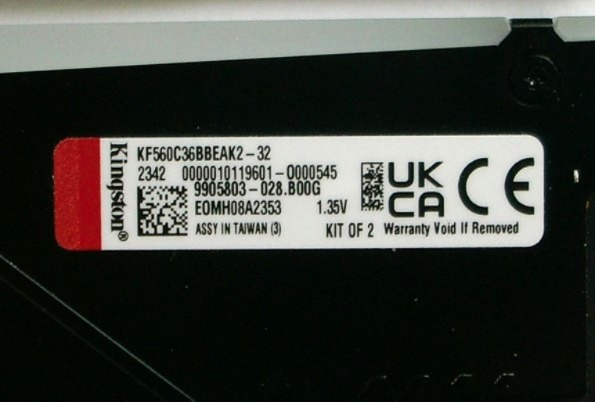 DDR5 Kingston Fury Beast 32 GB - 2