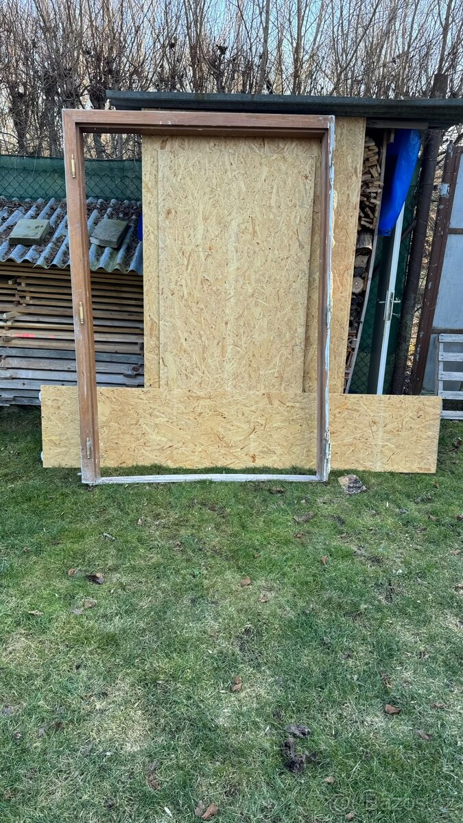 Dvoukřídlé dveře z masivu - 2