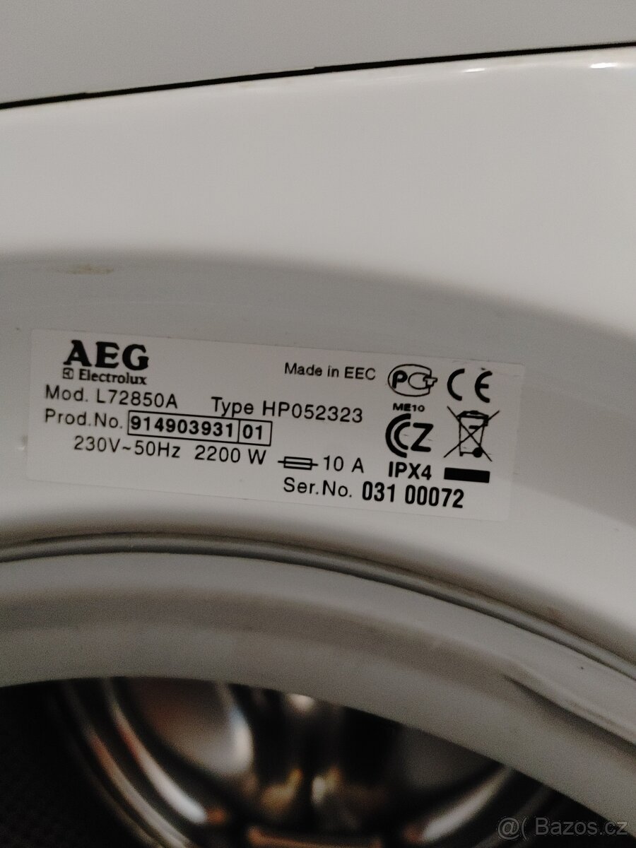 Zbytek dílů - pračka AEG Electrolux Lavamat 72850A - 2