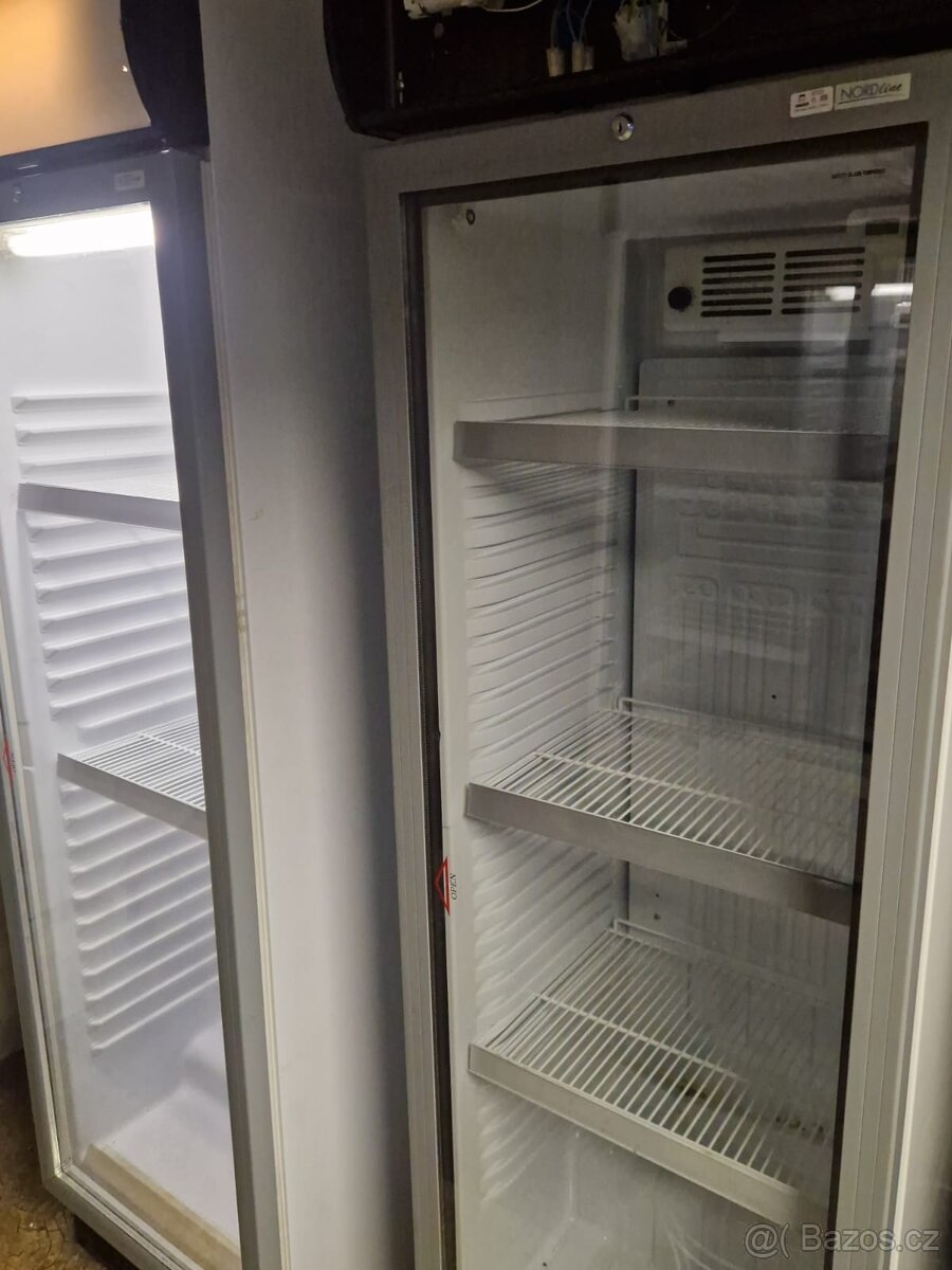 Lednice prosklená - gastro lednice 2 ks - 2