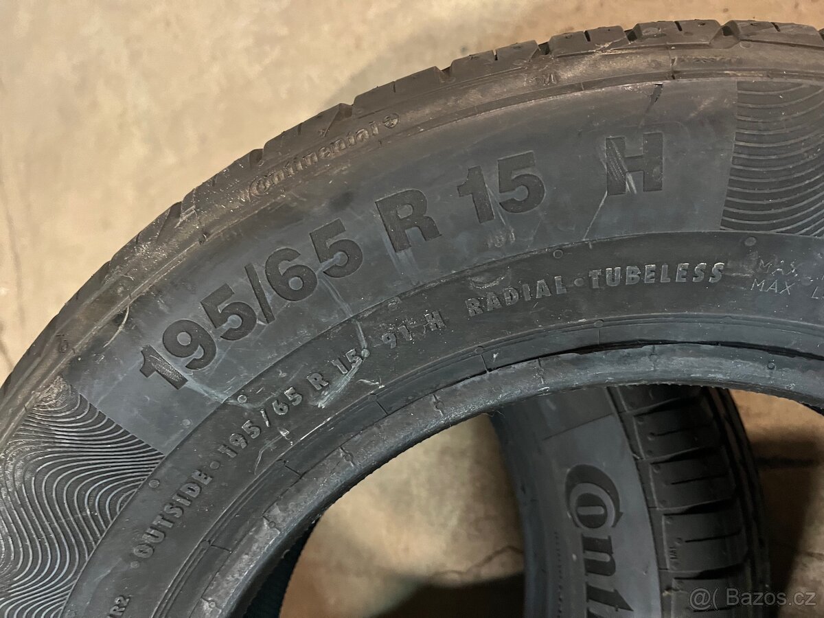 Pneumatiky letní 195/65 R15 - 2