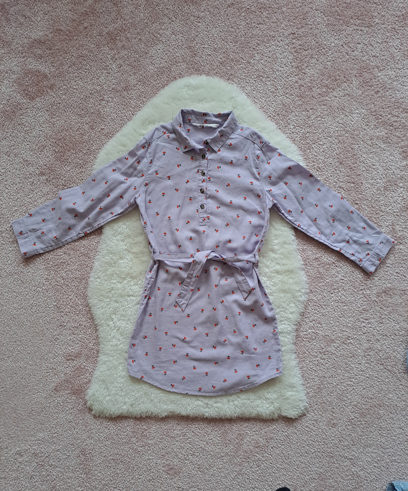 Košilové šaty, vel. 128 - 2