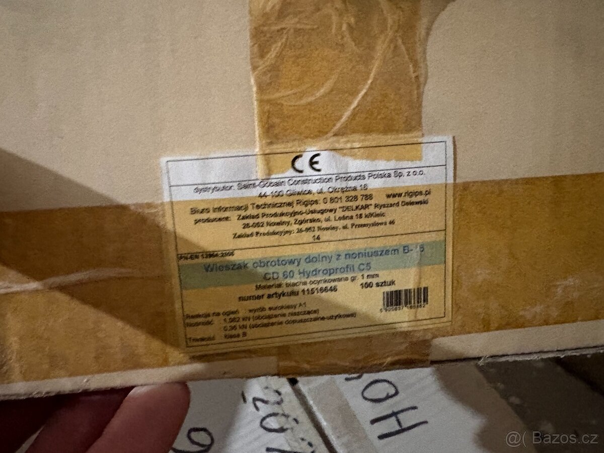 Rigips příslušenství pro hydroprofily NOVÉ - 2