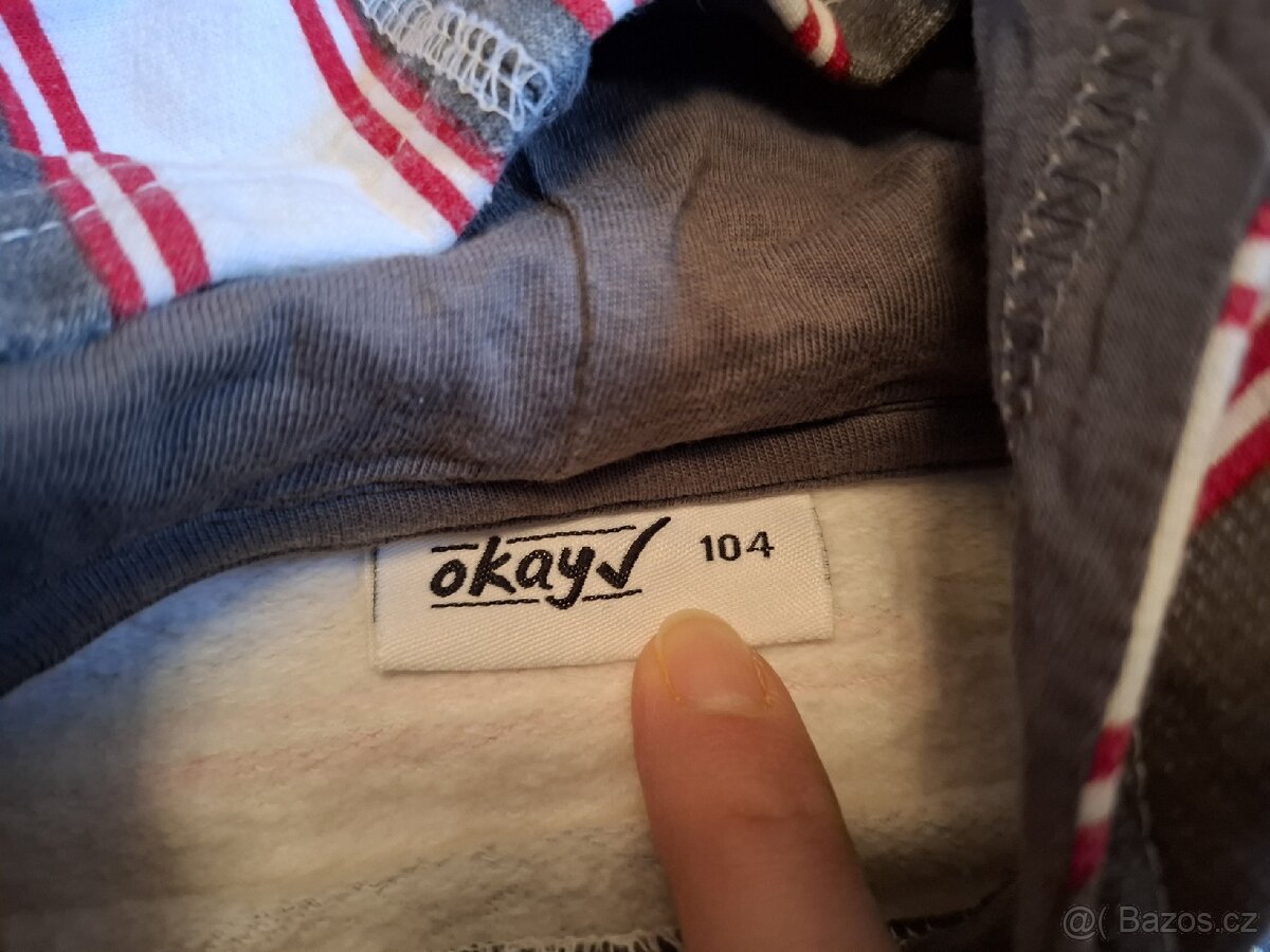 mikina auto vel 98 - 2