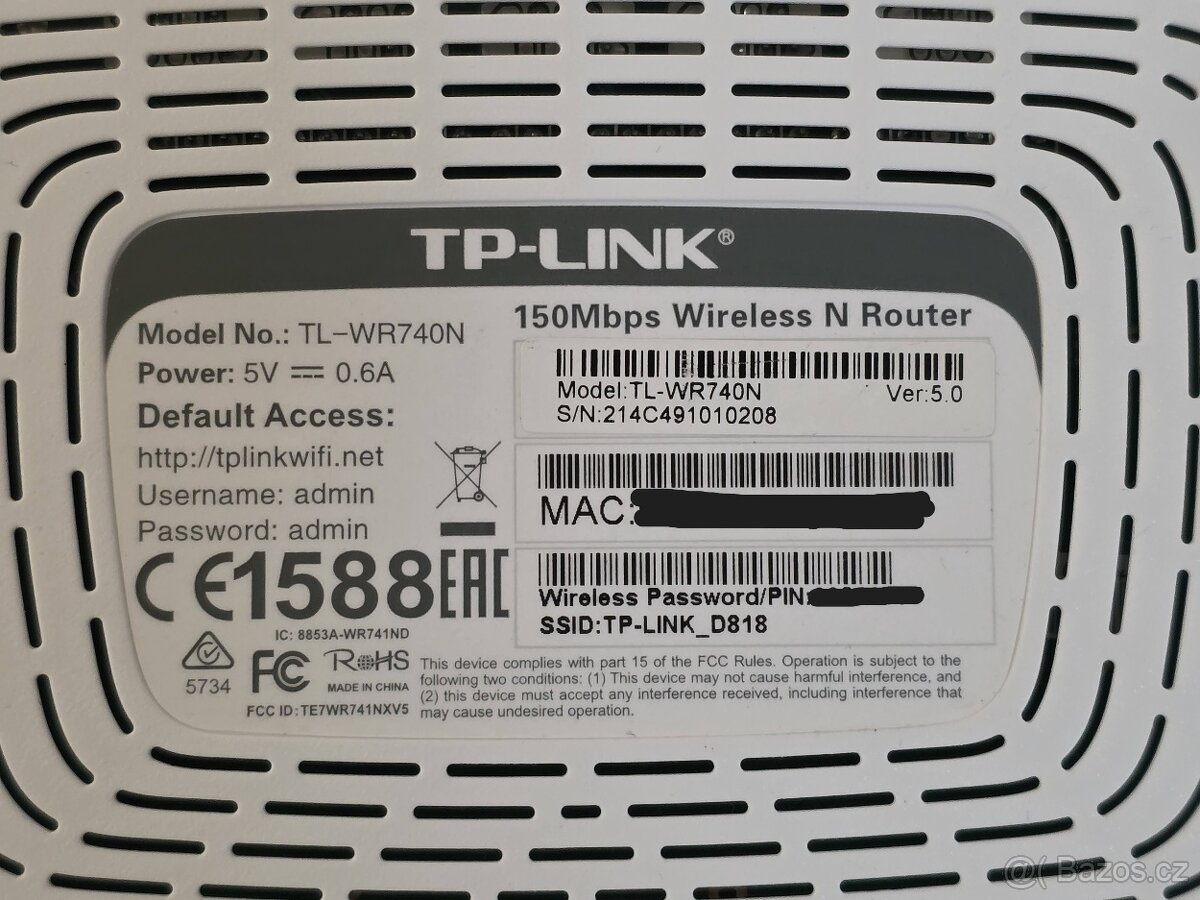 WiFi router TP-link TL-WR740N - 2