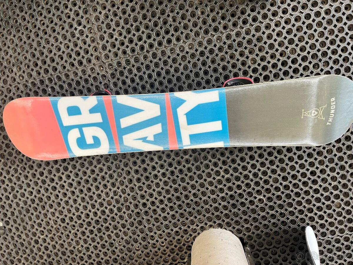 Snowboard Gravity komplet 147 cm - 2