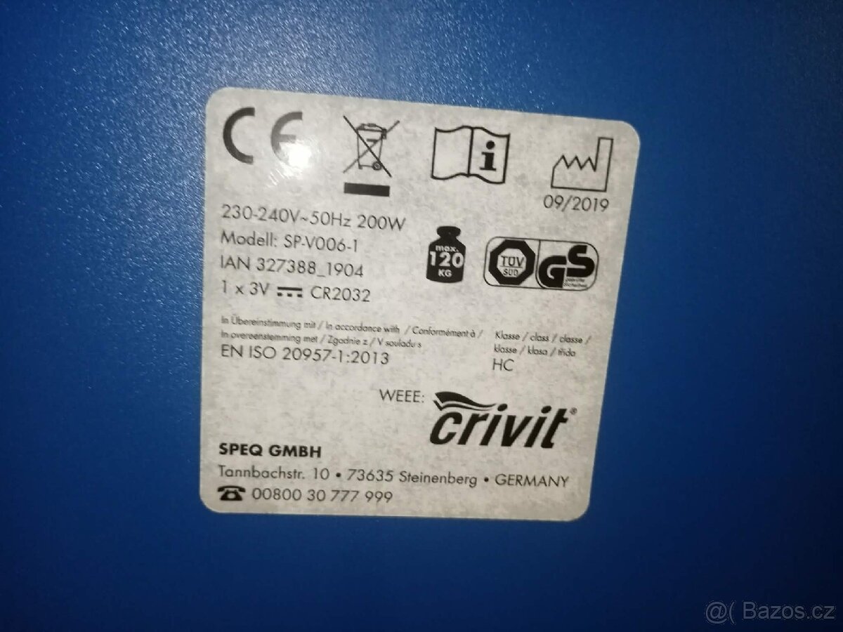 Vibrační plošina Crivit - 2