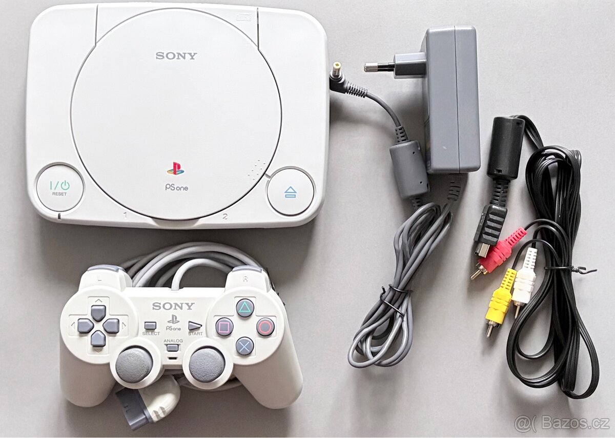 - PSone Sony Scph-102 kompletní balení - - 2