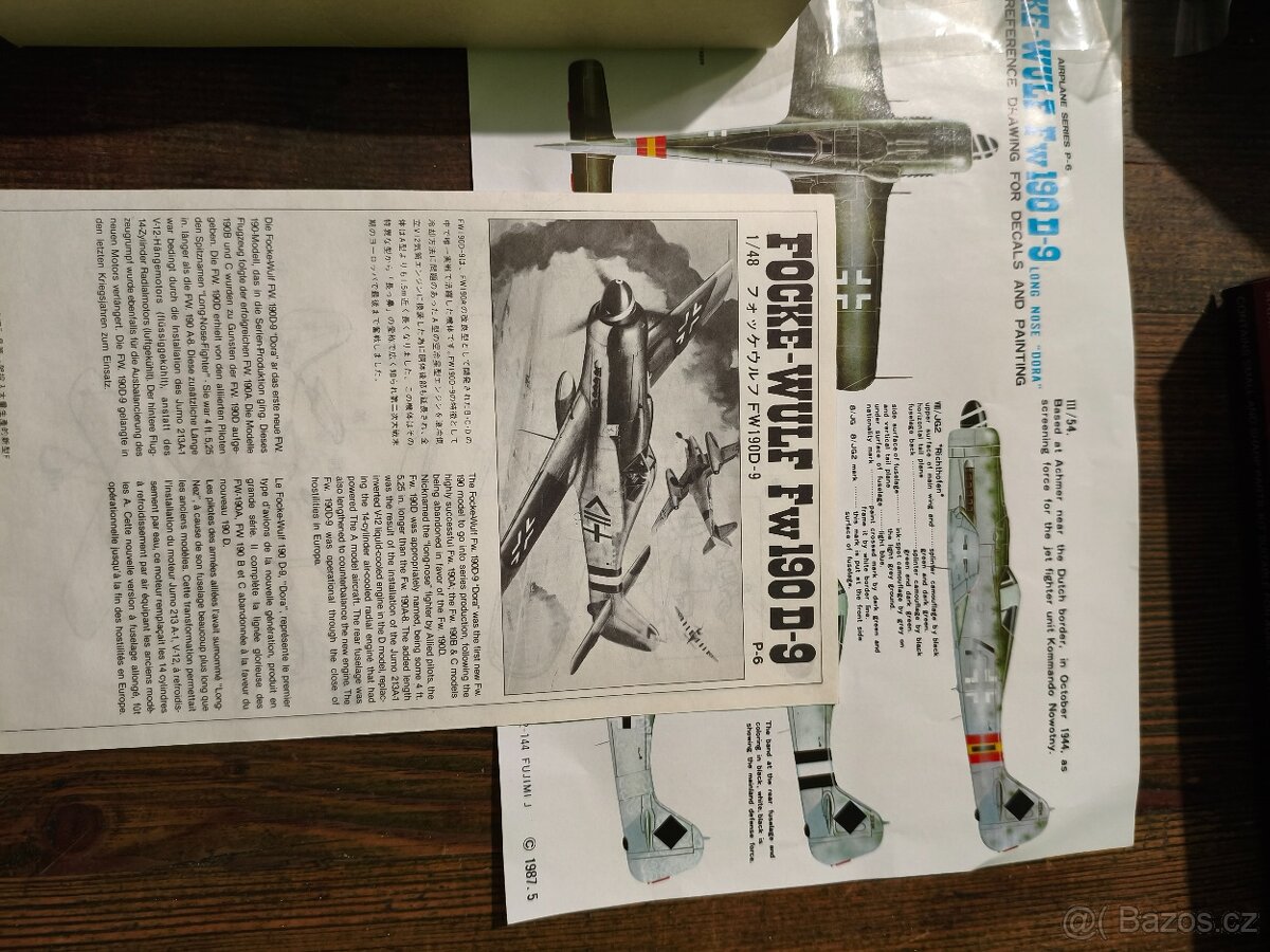 Model letadla 1:48 FUJIMI - 2