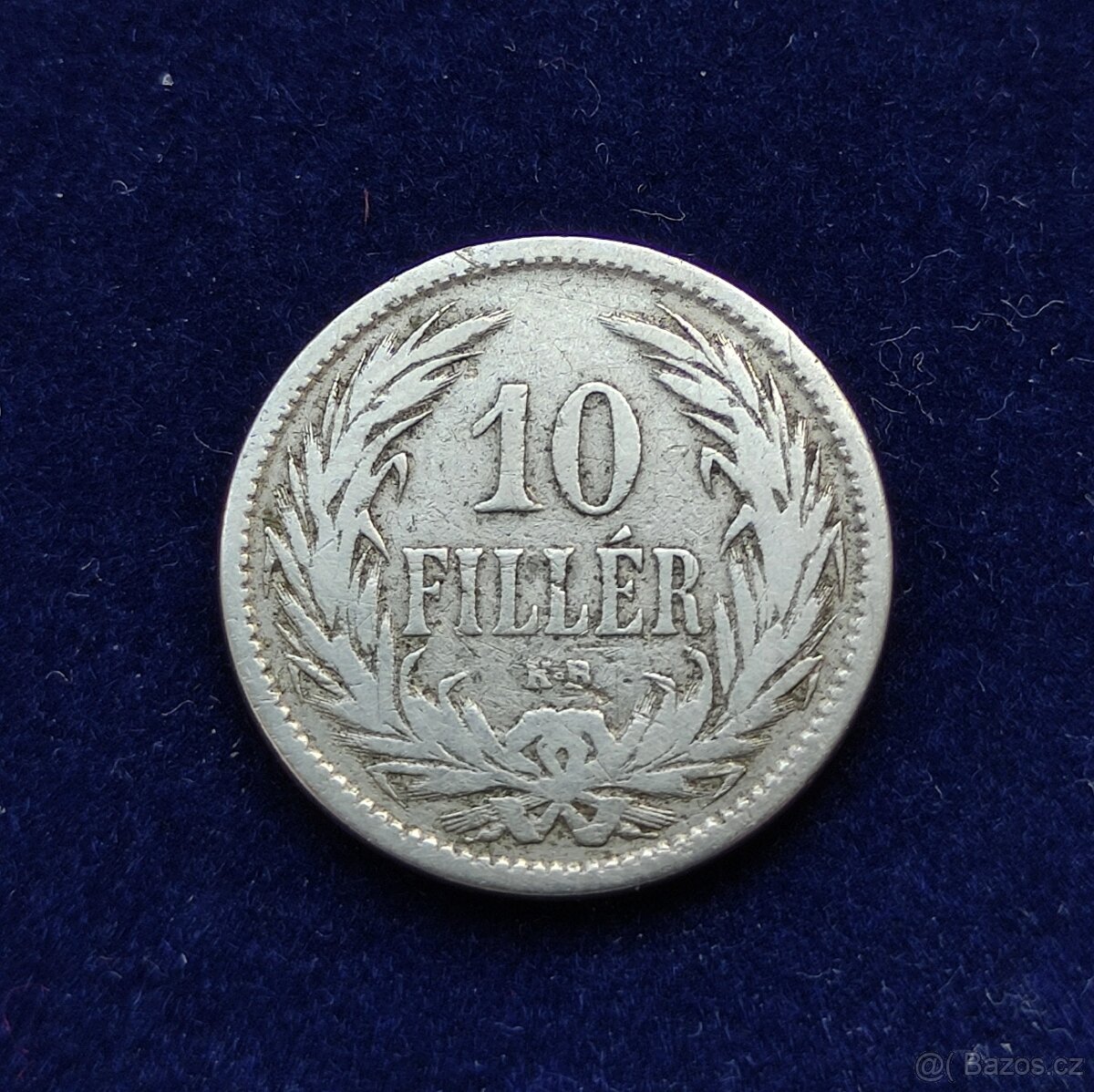 10 fillér 1892 KB - 2