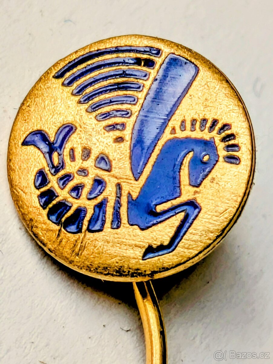 RARITA ODZNAK-PRVNÍ VERZE ODZNAKU AIR FRANCE . - 2