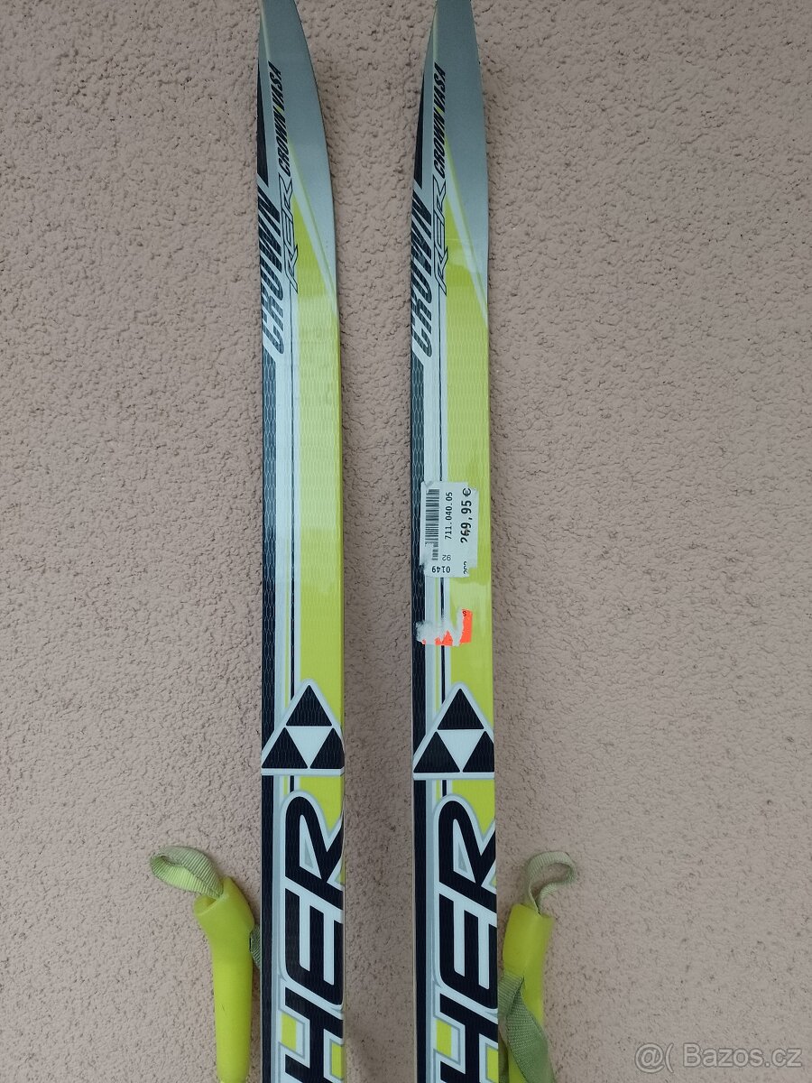 Nové běžky FISCHER RCR CROWN VASA 202cm - 2