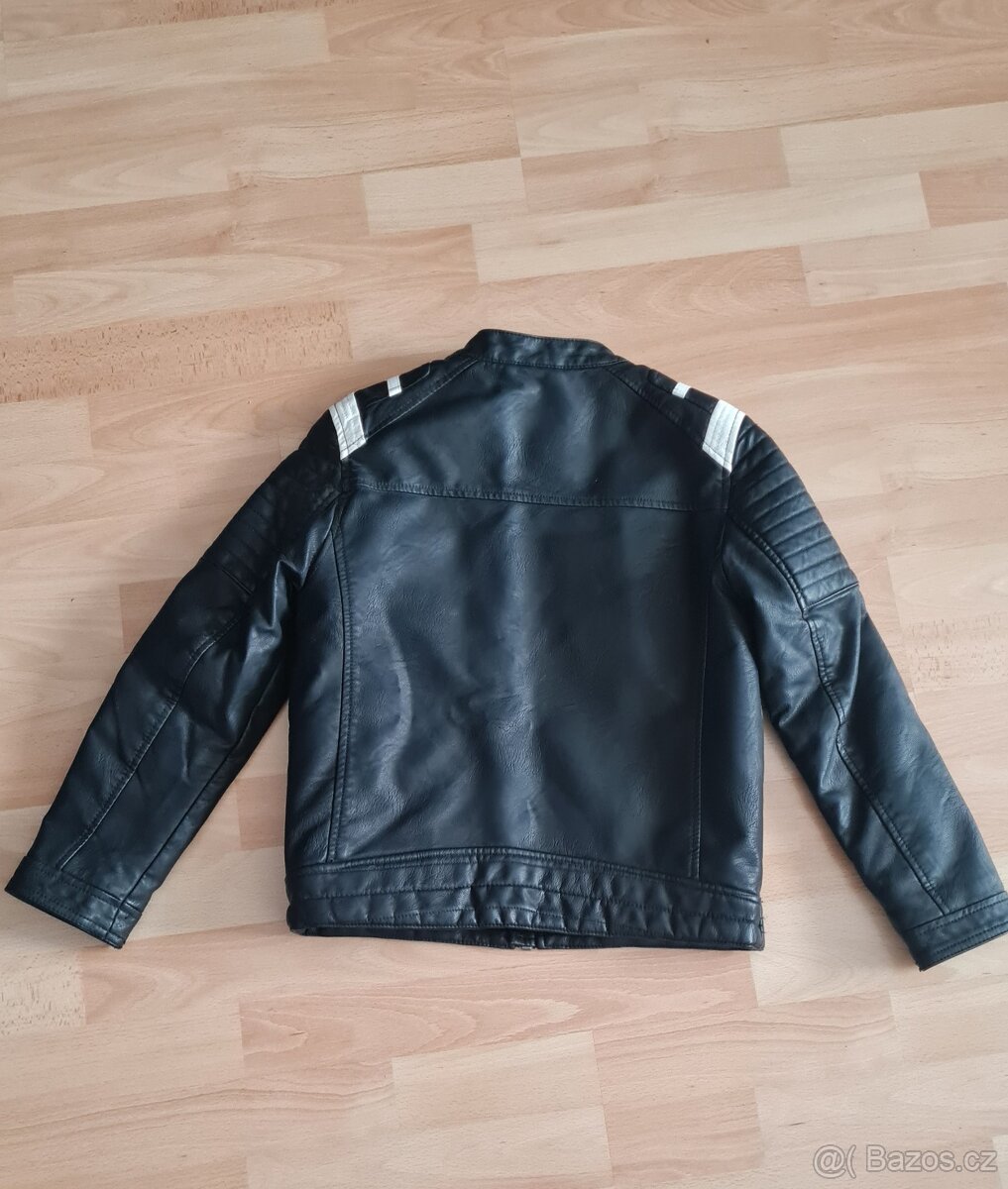 Chlapecká koženková bunda vel.140 - 2