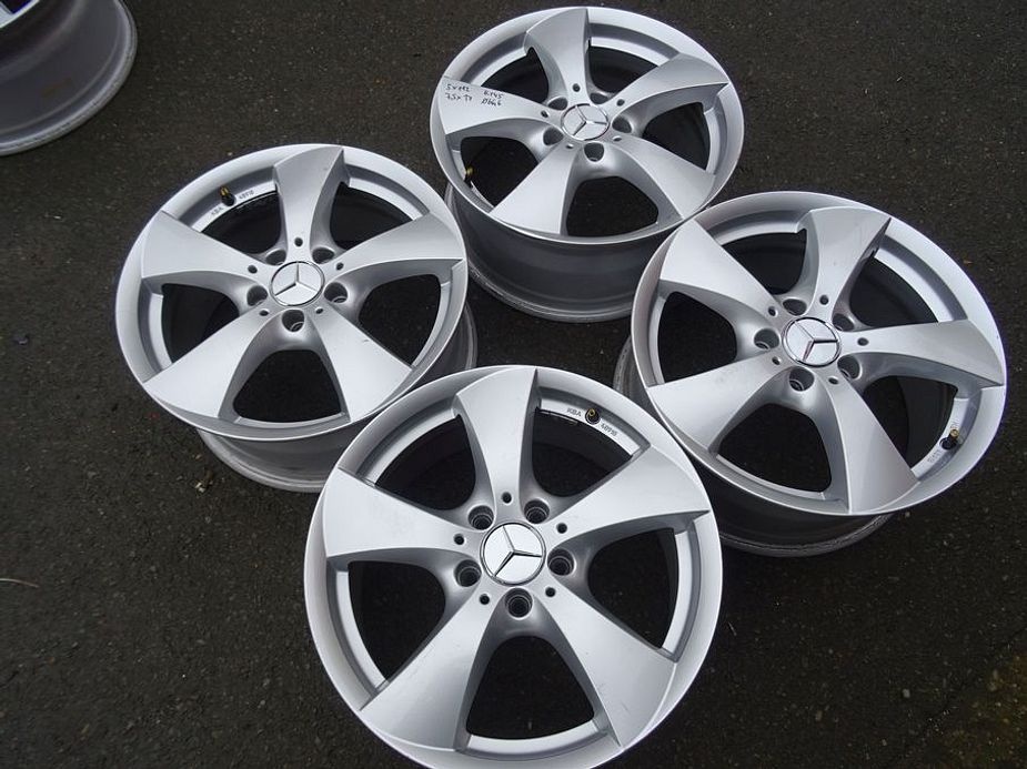 Alu disky na Mercedes, 17", 5x112, ET 45, šířka 7,5J - 2