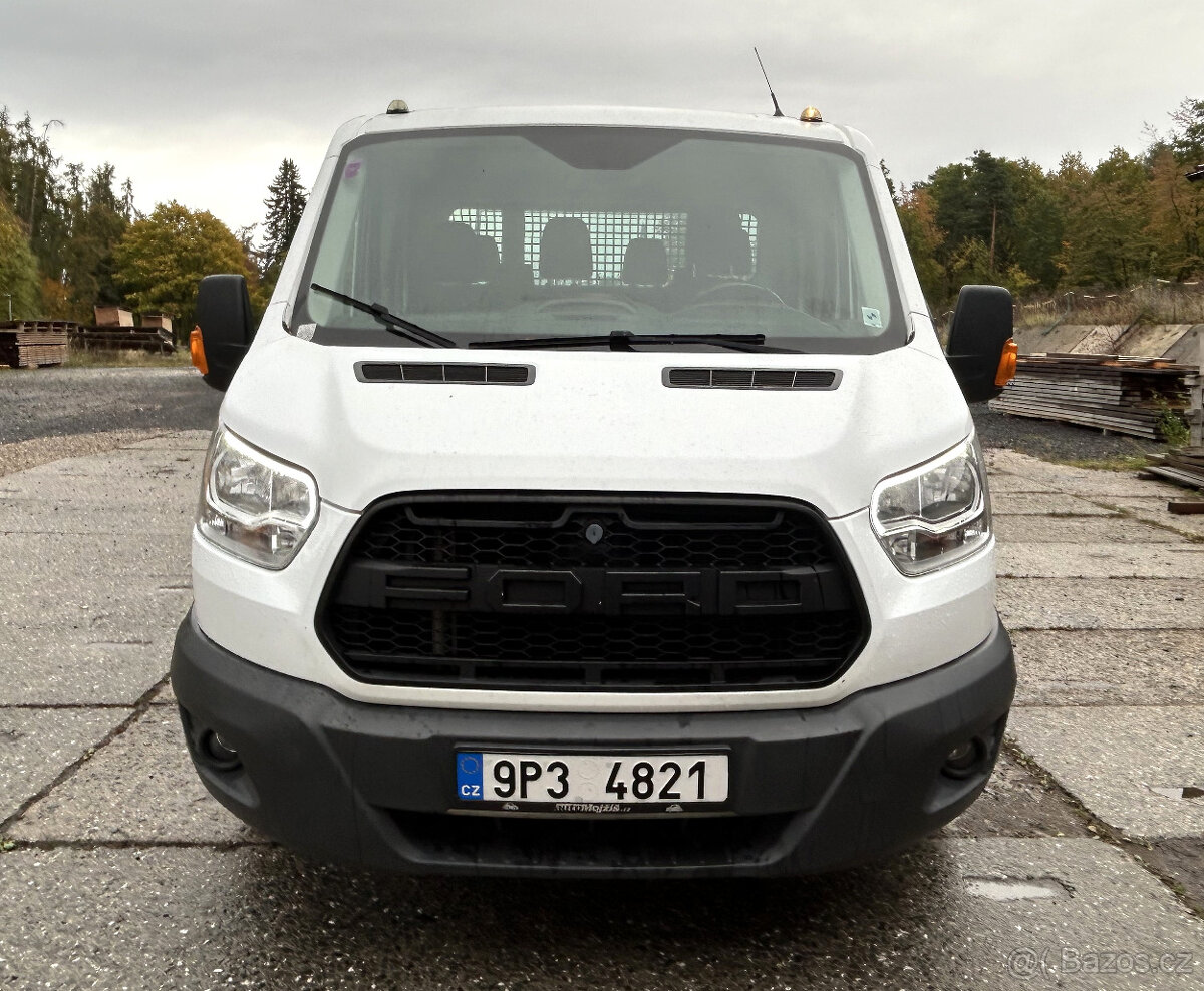 Ford Transit DK 350 L3 - valník, 07/2017, DPH, TOP stav - 2