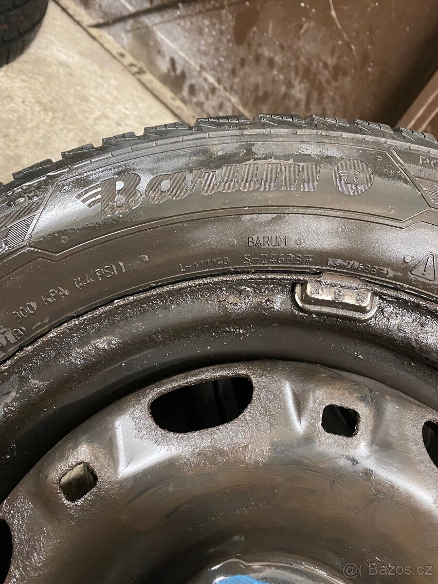 Kola 5x100, 165/70 R14 - ZIMNÍ PNEU, Octavia 1, Roomster… - 2