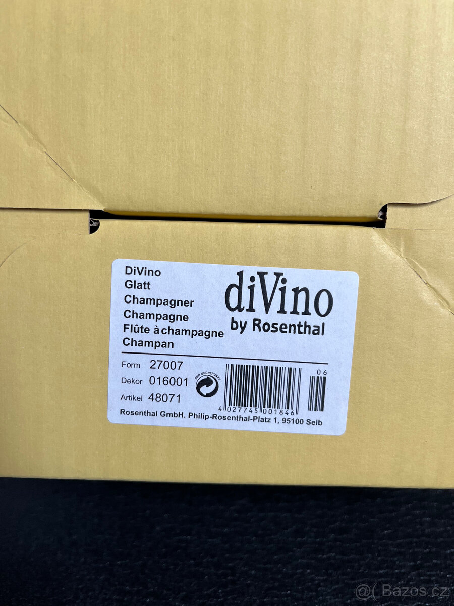 DiVino by Rosenthal 6x sklenice na sekt 220ml - 2