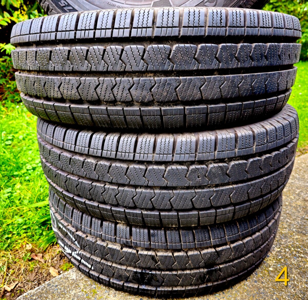 Sada 4 zim. pneu na karavan-dodávky. Matador Nordicca Van - 2
