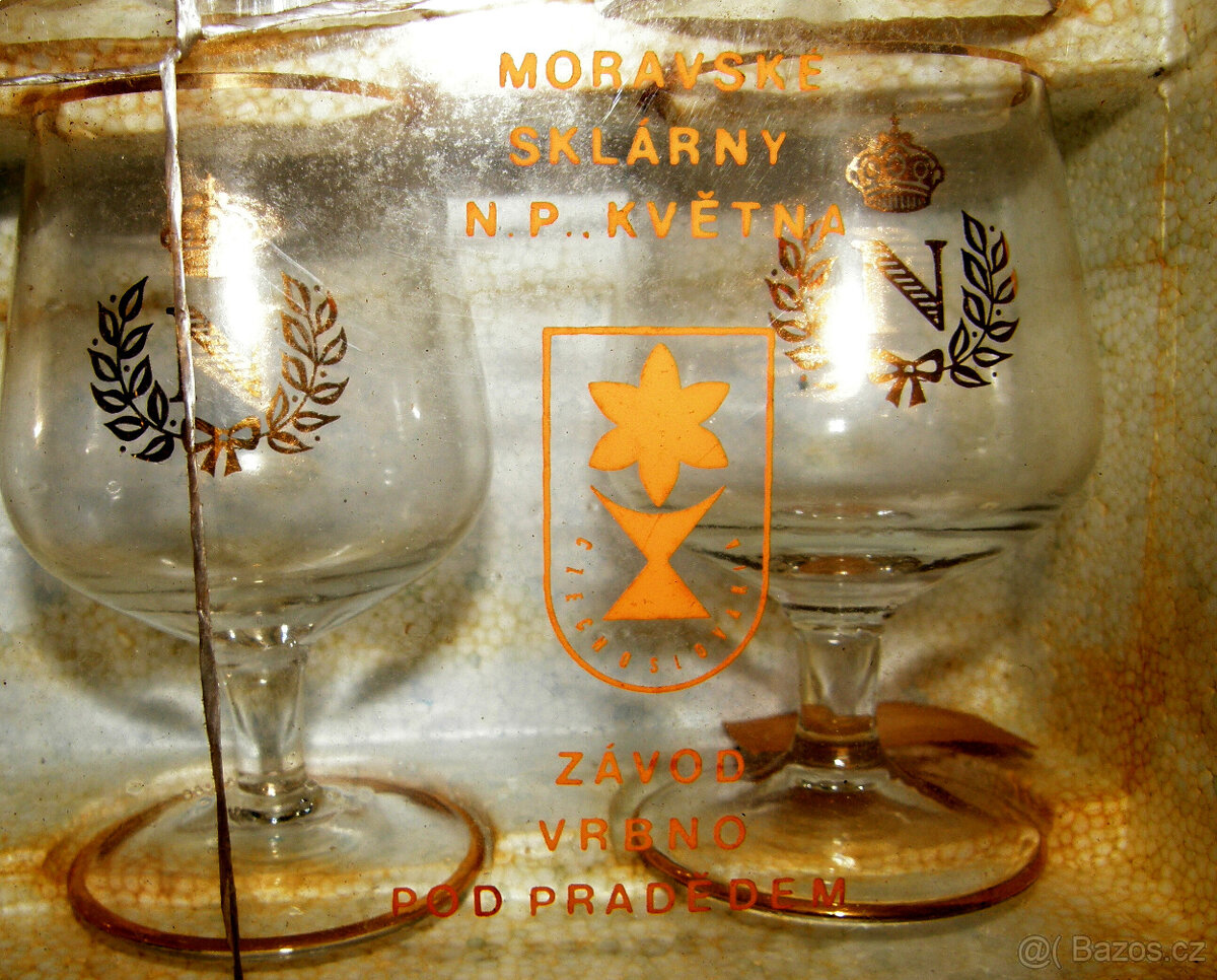 Sklenice na víno - sada 6 ks, Moravské sklárny - 2