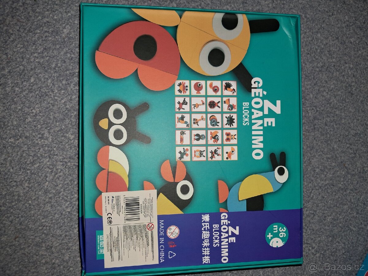 Montessori drevena skladacka- NOVA - 2