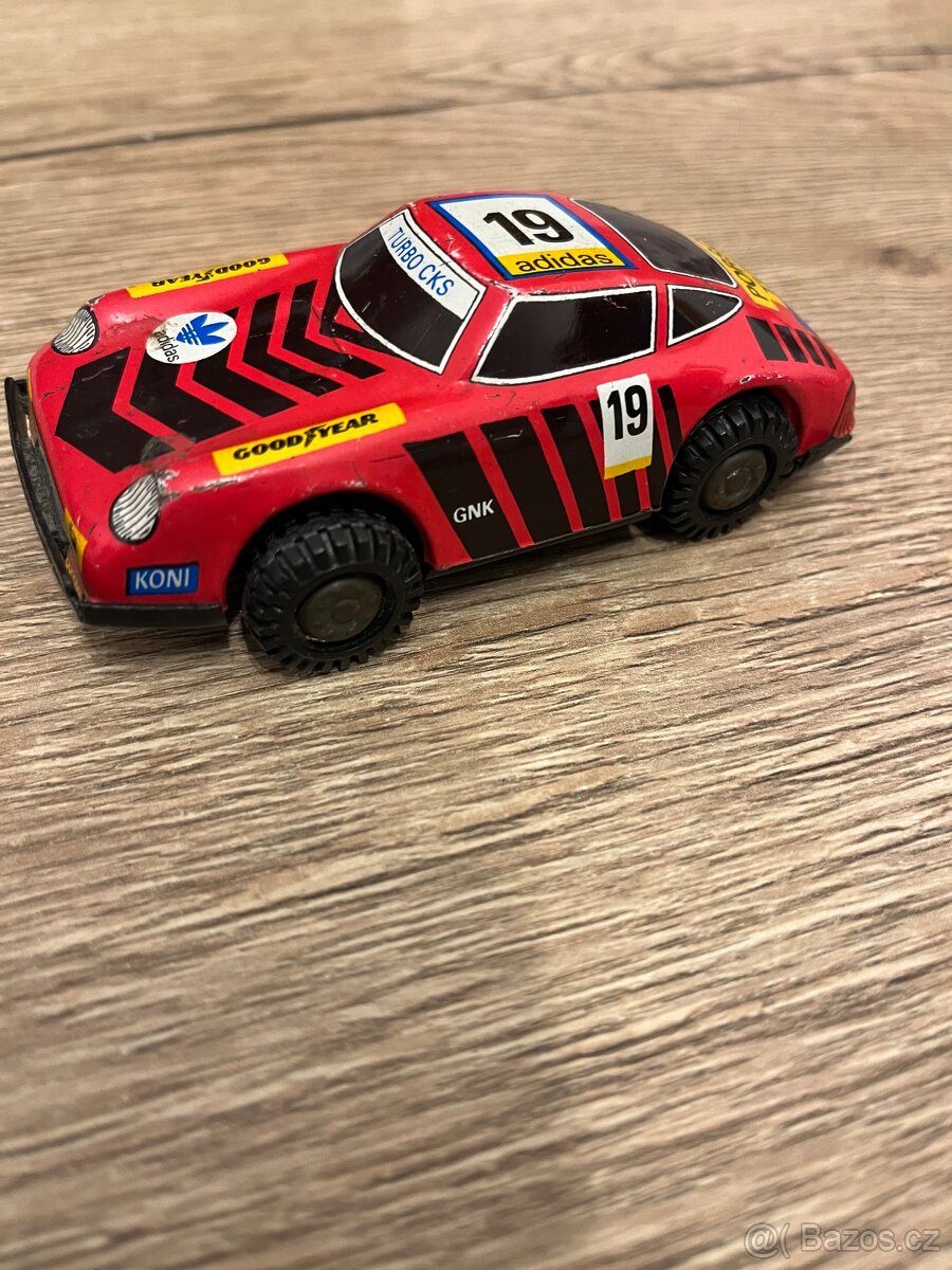 Retro plechove auticko Porsche - 2