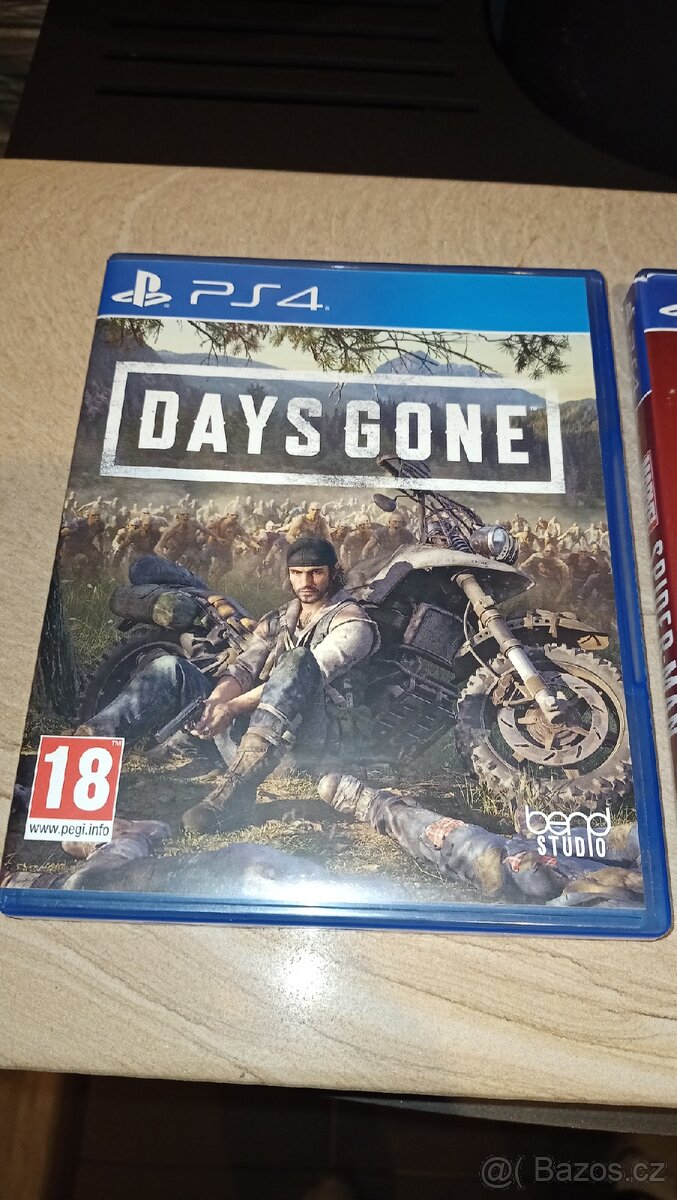 PS4 hry - Days Gone, Watch dogs 2, Spiderman - 2
