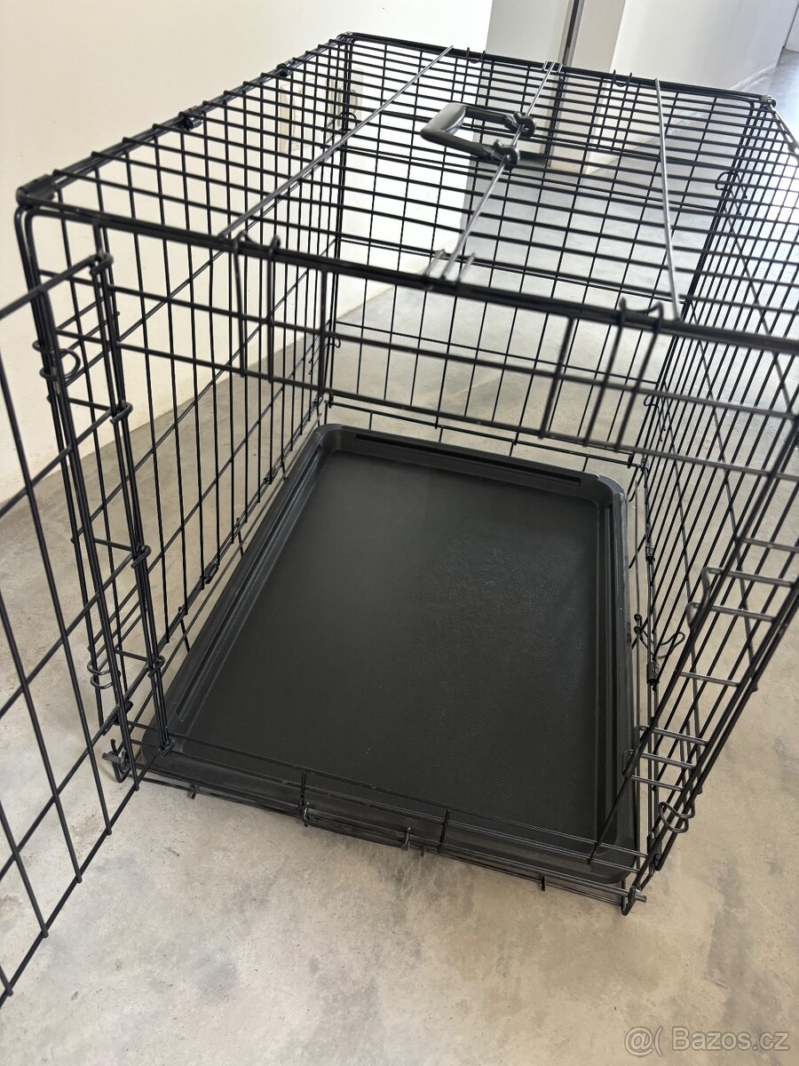 Skládací klec pro psy – 61 × 48 × 46 cm - 2