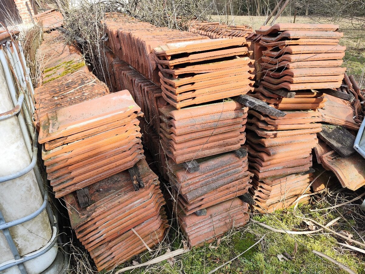 Pálené tašky starší ale dobré. - 2