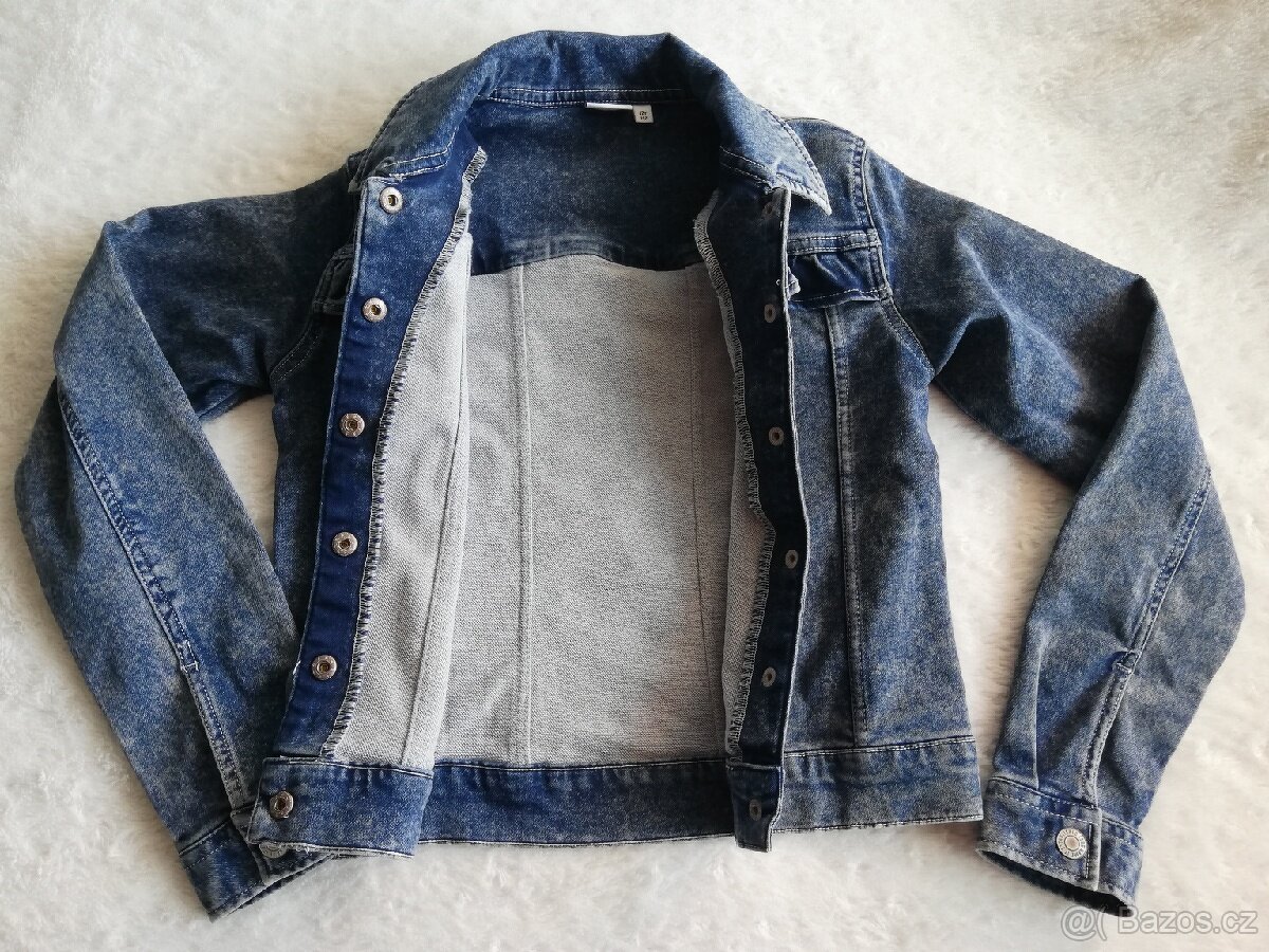Džínová bundička vel 152 - 2