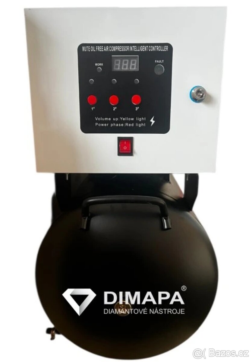 Extra tichý kompresor 100l 400V - 2