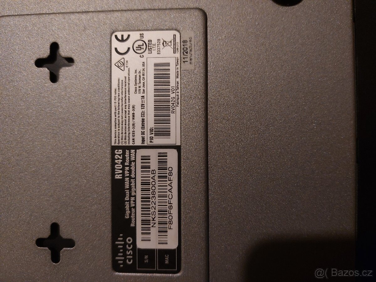 Cisco Dual WAN VPN Router RV042G - 2