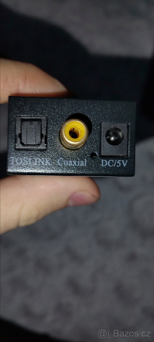 Digital / Analog převaděč (toslink, coaxial - jack, cinch) - 2