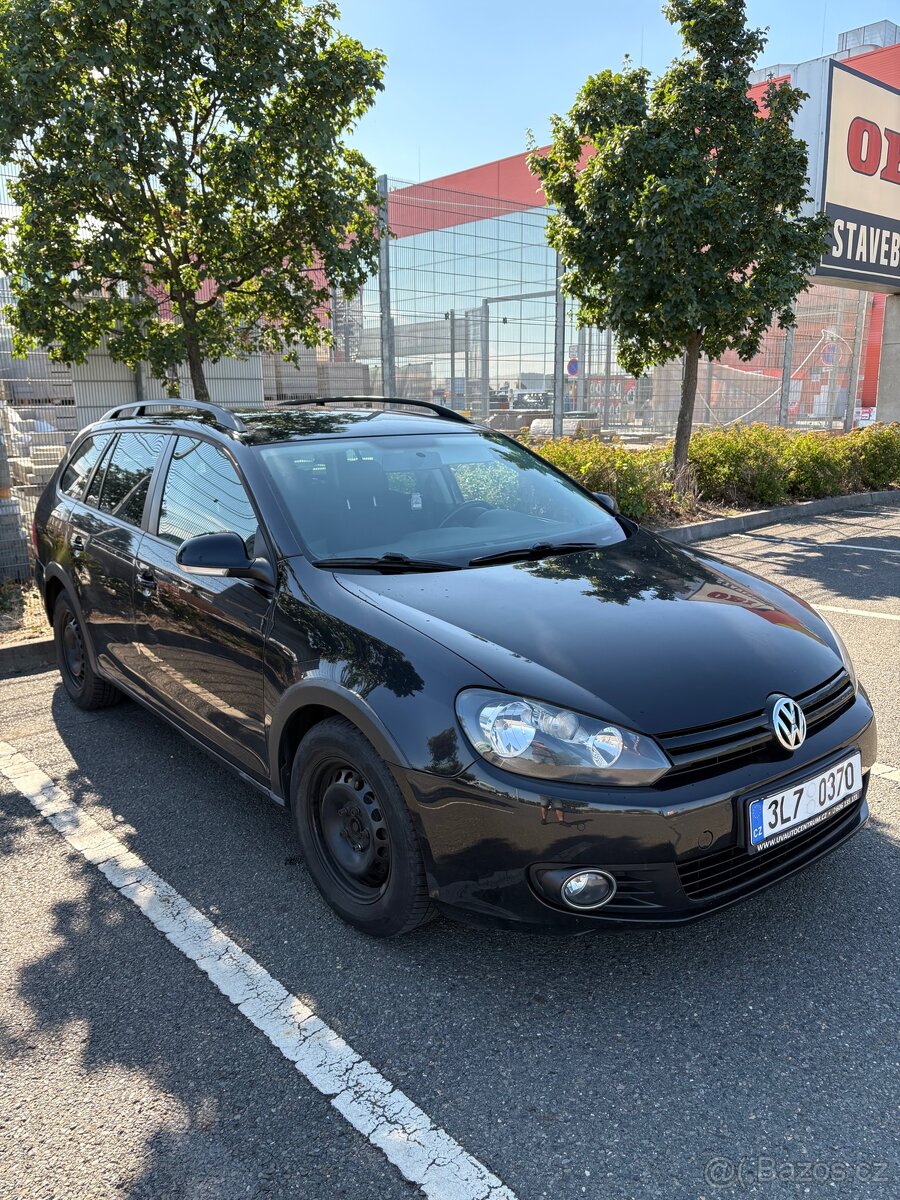 Volkswagen golf malý nájezd - 2