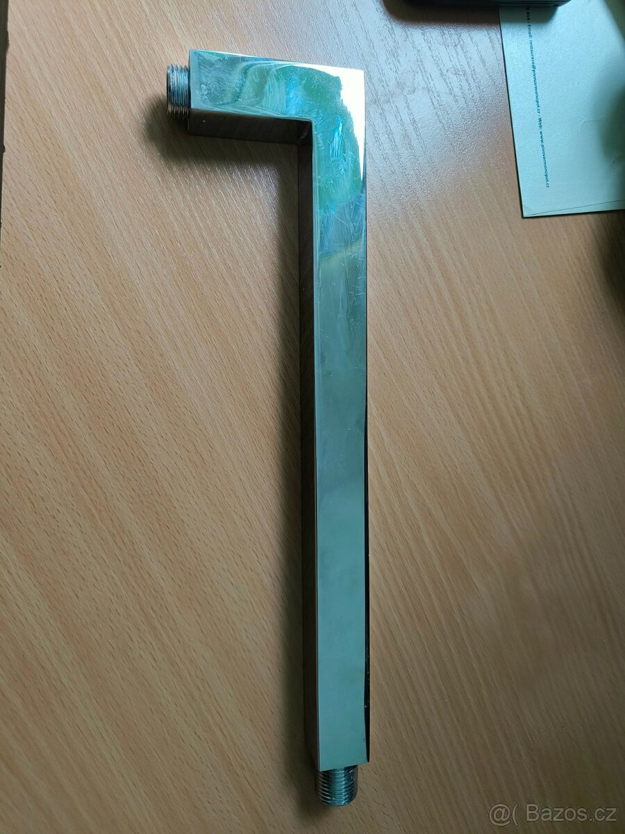 Sprchové rameno - hranaté - pochromované - 2