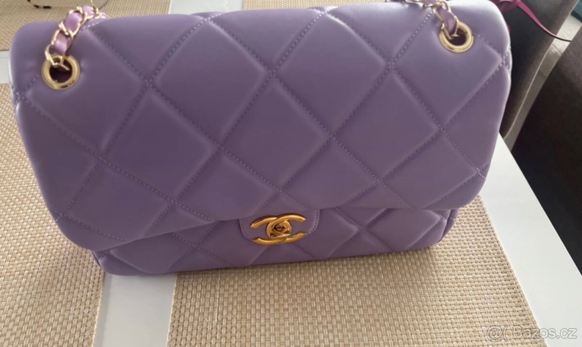 Chanel fialova kabelka - 2